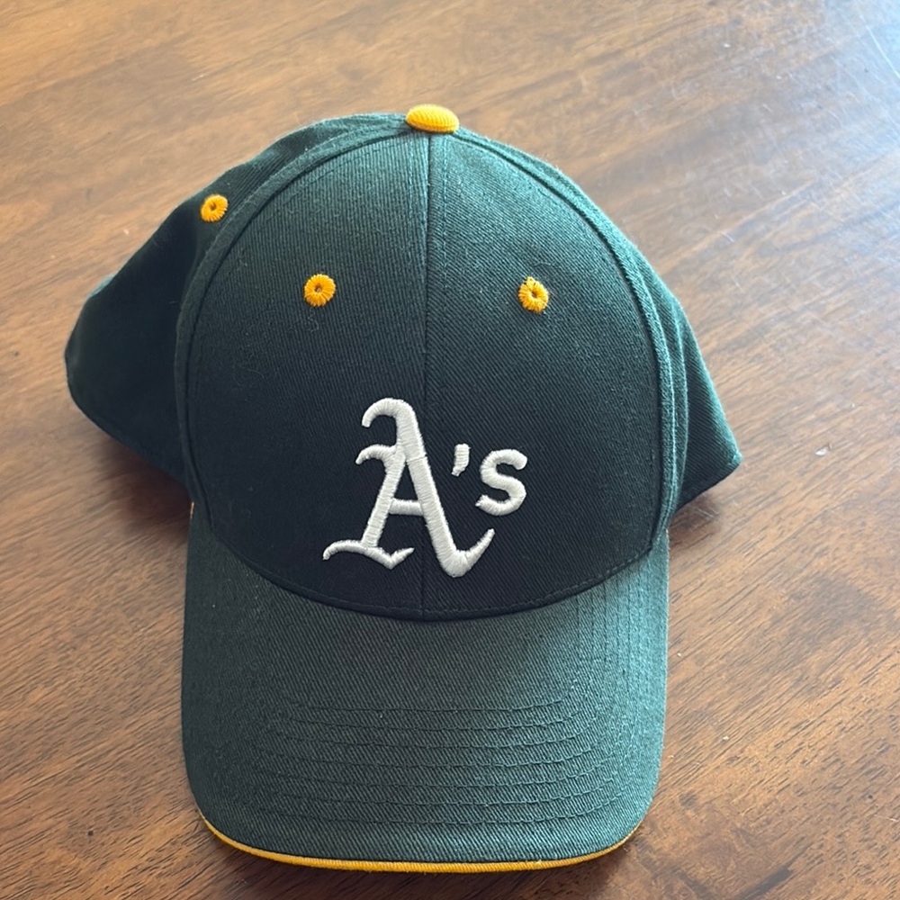 Kids Baseball Cap - Green and Yellow